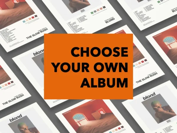 Custom Album Cover Poster