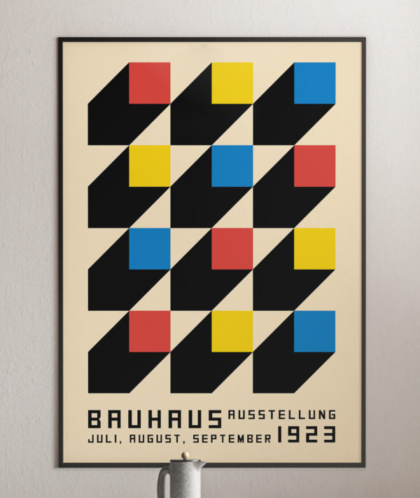 Bauhaus Art School 1923 Architecture Poster - Image 4